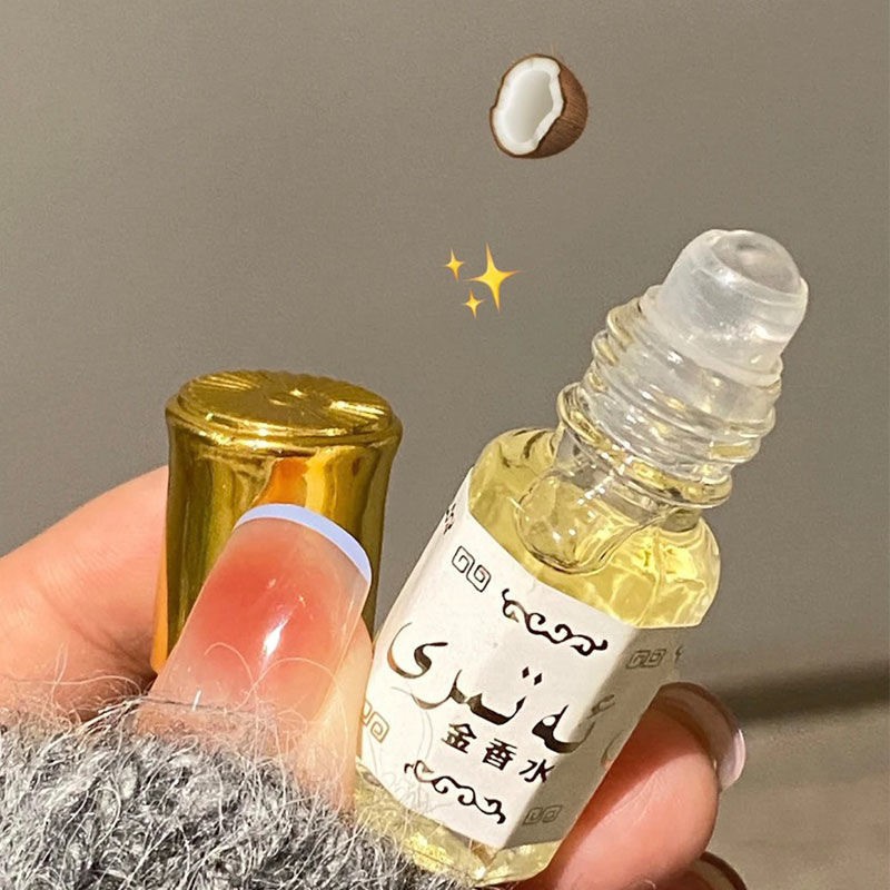 Perfume Fragrance Dubai - 3ml Blumen-Roll-On-Parfüm, Langanhaltender Duft, Körper-Deodorant Ätherisches