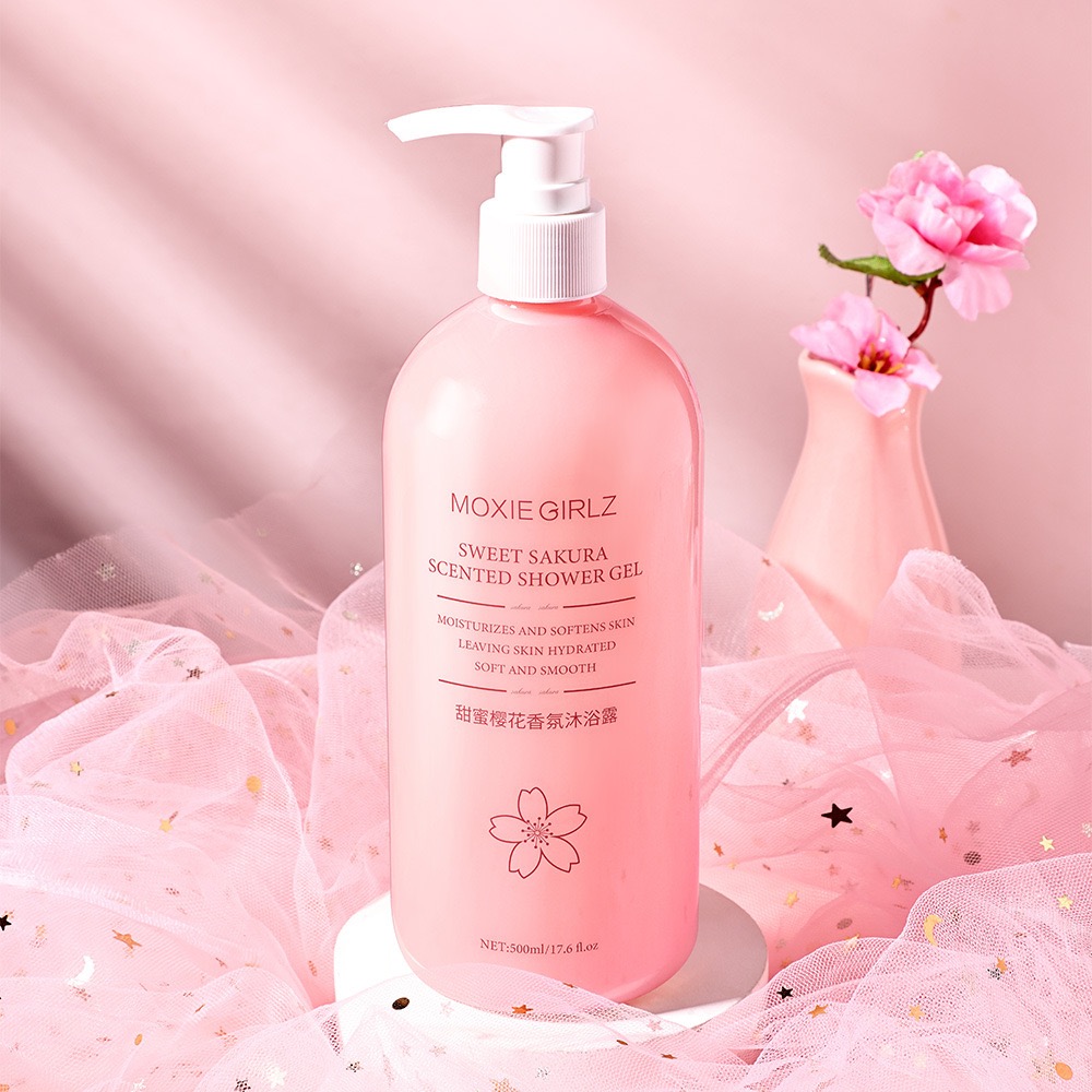 Perfume Fragrance Moisturizer - Süßes Kirschblüten-Duft-Duschgel, befeuchtet den Duft, Parfüm,