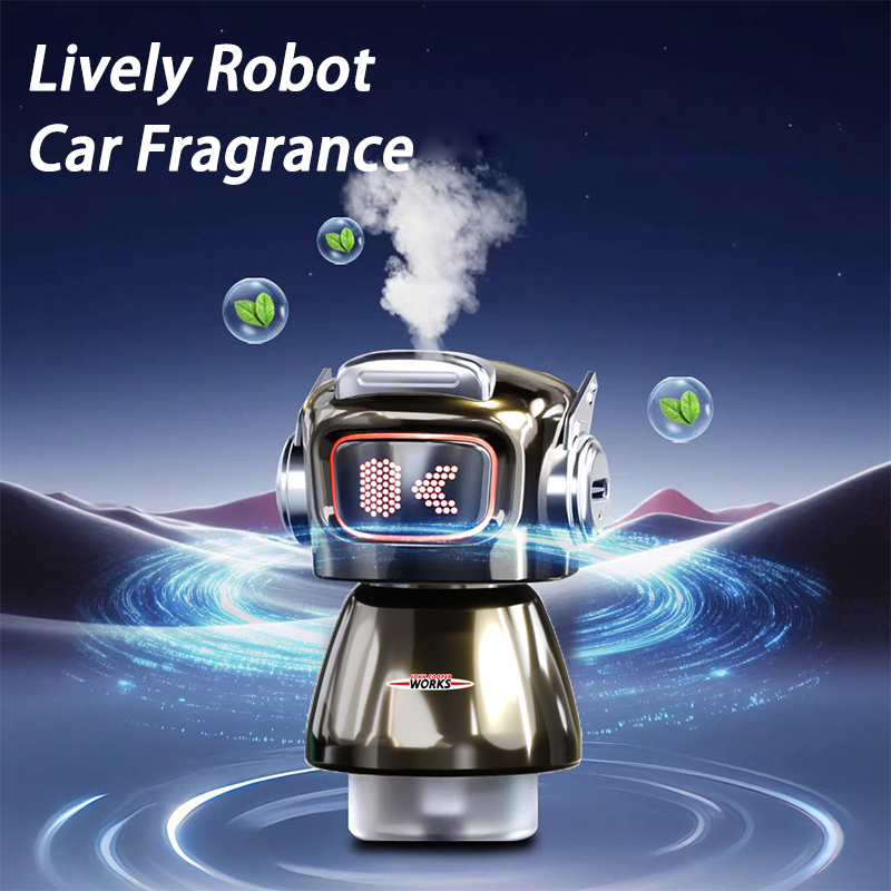 Fragrance Perfume R60 - Mini Auto Lufterfrischer Parfüm Diffusor Roboter