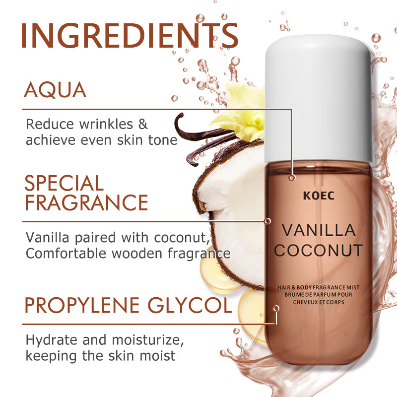 KOEC Vanille- und Kokosnuss-Du – Perfume Fragrance Moisturizer Bewertung und Preis